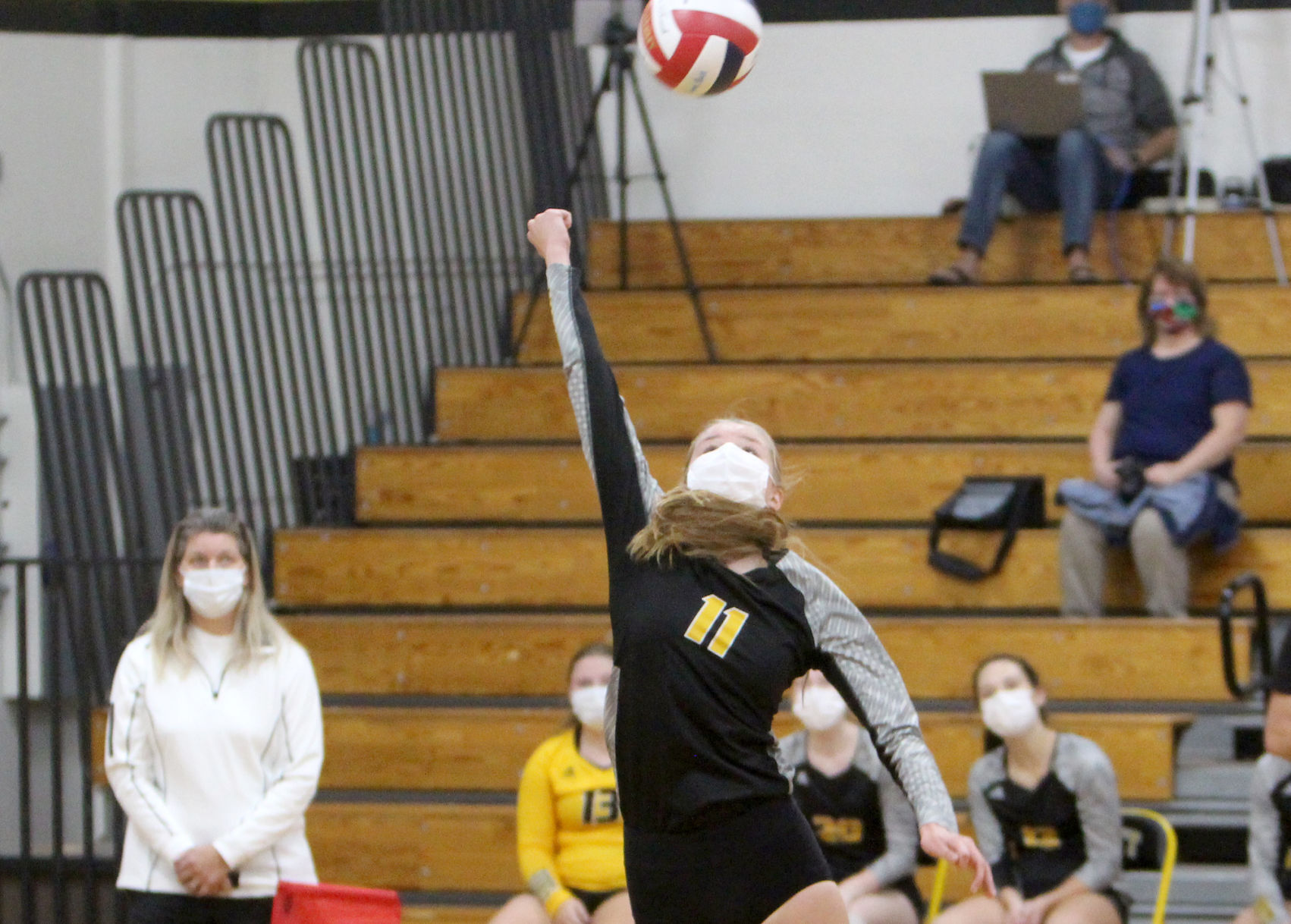 McDonell at Cadott volleyball 10-8-20